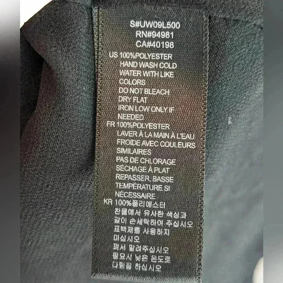 Twentyone Women's Small Tiered Layered Black Sleeveless Top - Picture 6 of 10